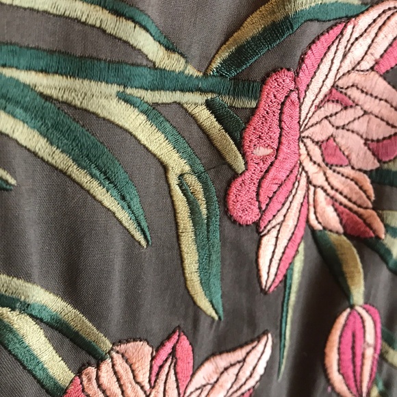 anthropologie Aika Embroidered Dress - Picture 7 of 8